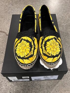 Versace Espadrillas St. Barocco Heritage Sz 390